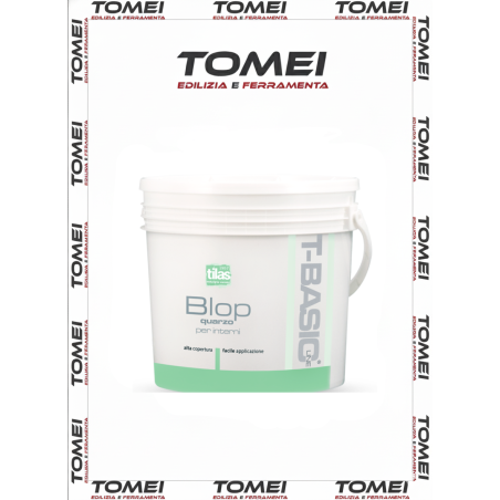 QUARZO PLASTICO BLOP DA LT 12 TILAS RESA 96 MQ BIANCO RIVESTIMENTO PLASTICO